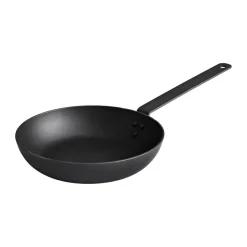 Sale Satake carbon steel frying pan 3mm, 24 cm Black