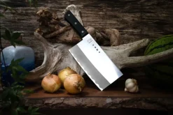 Chef Knives^Satake Chopper Chinese Chef Knife 30.5 cm, Black Silver-coloured
