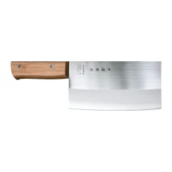 Chef Knives^Satake Chopper Chinese Chef's Knife 28.5 cm, Wooden handle Silver-coloured