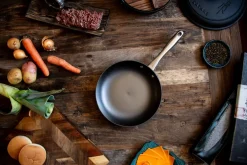 Cast Iron Pans|Frying Pans & Skillets^Satake frying pan nitriding, 24 cm Black