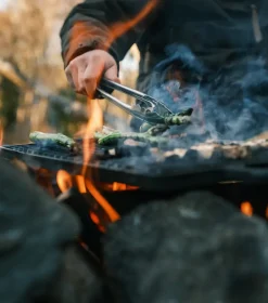 Garden Details & Accessories|Grill & Griddle Pans^Satake frying table for grill, 23x42 cm Black