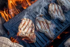 Garden Details & Accessories|Grill & Griddle Pans^Satake frying table for grill, 23x42 cm Black
