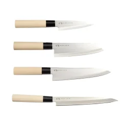 Knife Sets^Satake Houcho Balsabox, 4 pieces Silver-coloured