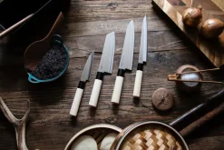 Knife Sets^Satake Houcho Balsabox, 4 pieces Silver-coloured