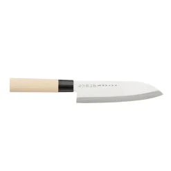 New Satake Houcho knife, 17 cm BeigeSilver-coloured
