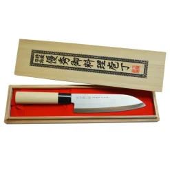 Clearance Satake Houcho knife in box, 17 cm Silver-coloured