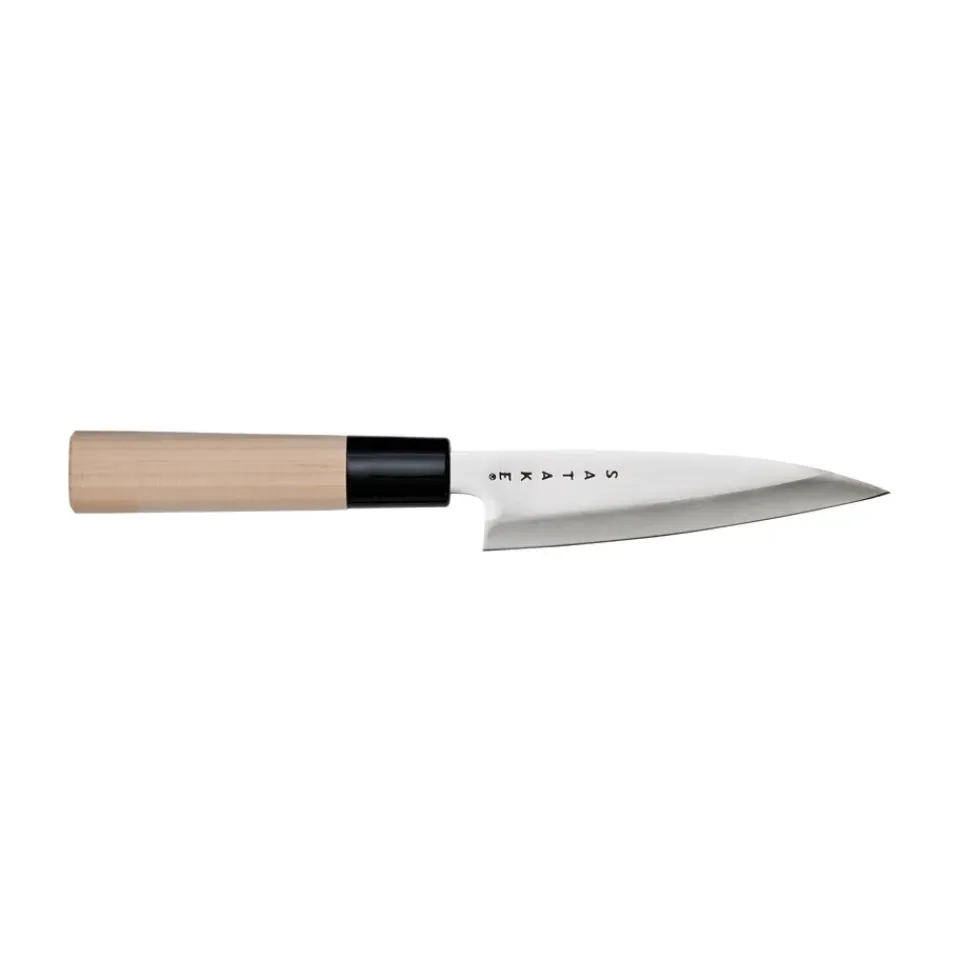 Sale Satake Houcho peeling knife, 12 cm BeigeSilver-colouredBlack