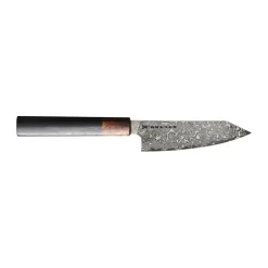 Paring Knives^Satake OMO Bunka Petty Knife, 12 cm Brown
