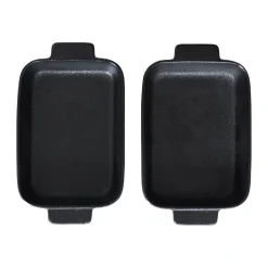 Oven Dishes^Satake oven dish porcelain 2-pack, 19 cm Black