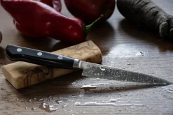 Japanese Knives|Paring Knives^Satake Professional petty, 12 cm Black