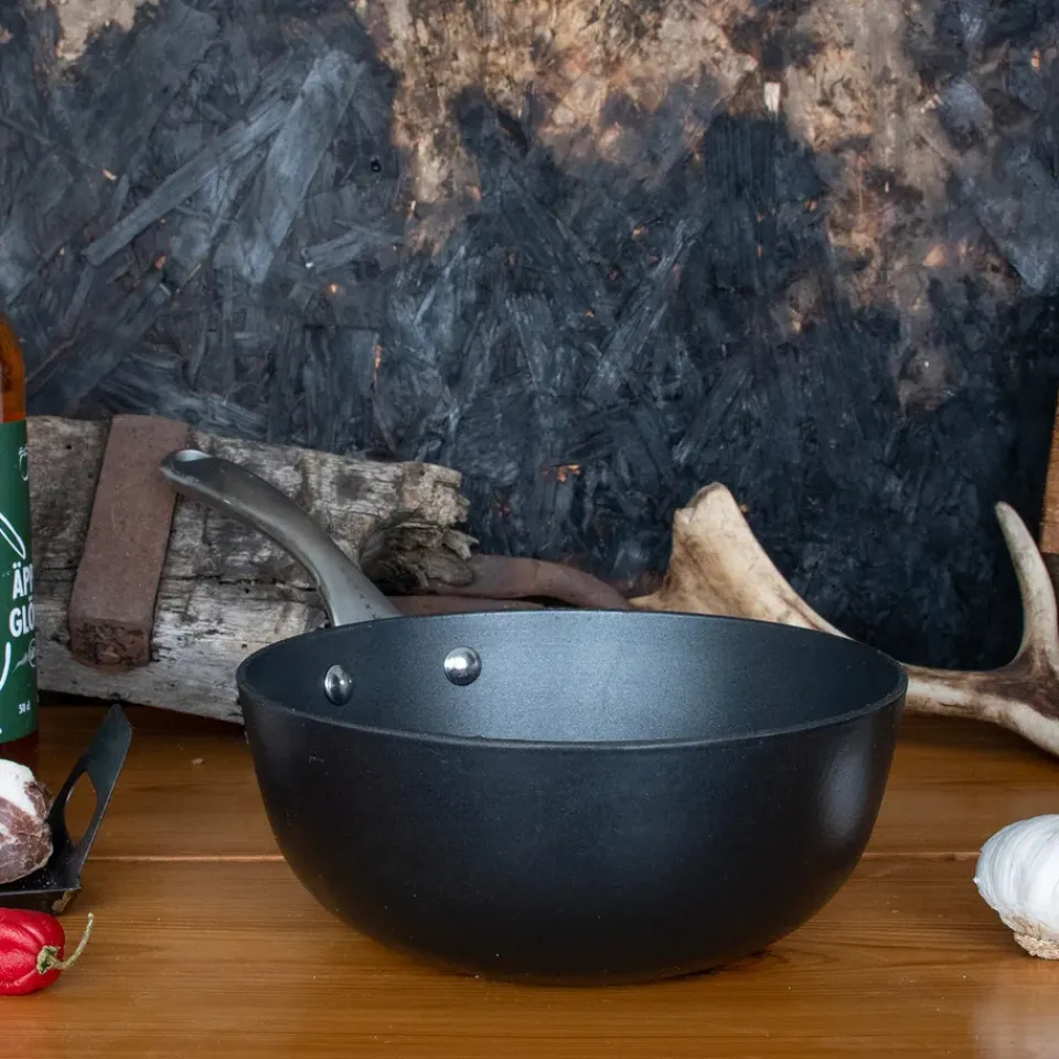 Saucepans^Satake sauté saucepan with glass lid 2-pieces, 2 L Black
