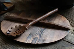 Spoons, Scoops & Ladles^Satake spaghetti ladle 33.5 cm, Walnut Brown