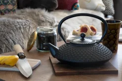 Teapots^Satake teapot oval 1.2 l, Black