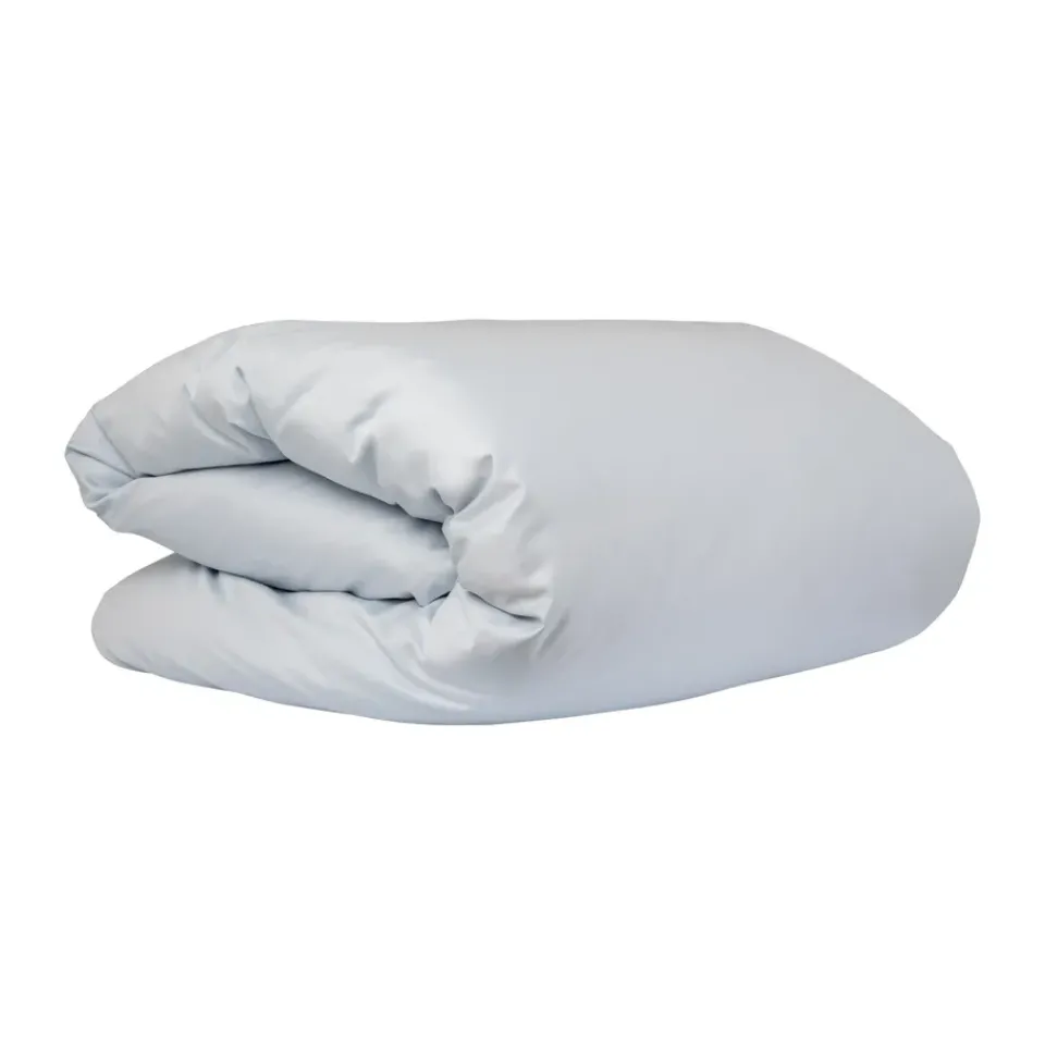 Discount Mille Notti Satina duvet cover, Light , 220x220 cm Blue