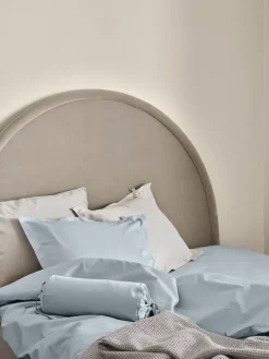 Discount Mille Notti Satina duvet cover, Light , 220x220 cm Blue