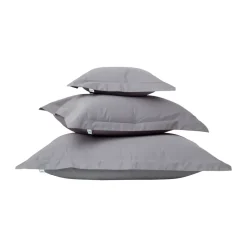 Pillow Cases^Mille Notti Satina pillowcase, , 50x60 cm Grey