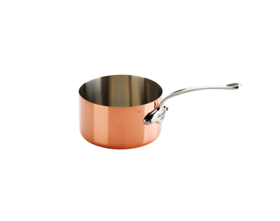 Mauviel Saucepan mini 10 oz, Copper-steel Silver-coloured