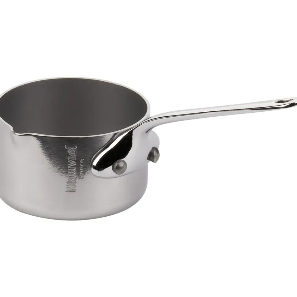 Best Mauviel Saucepan with Spout mini Cook Style 5 cl, Steel Silver-coloured