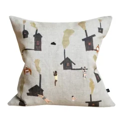 Cushion Covers^Fine Little Day Sauna pillowcase 45x45 cm, Beige