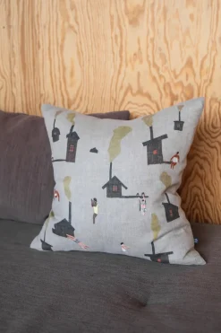 Cushion Covers^Fine Little Day Sauna pillowcase 45x45 cm, Beige