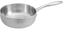 Saucier & Sauté Pans^Culimat Sauteuse M Dahlgren 2.5 liters Ø22 cm, Steel Silver-coloured