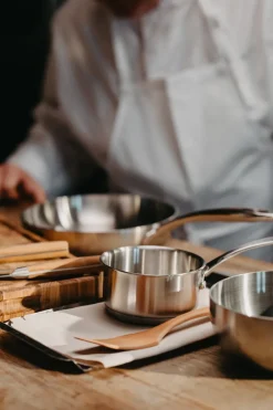 Saucier & Sauté Pans^Culimat Sauteuse M Dahlgren 2.5 liters Ø22 cm, Steel Silver-coloured