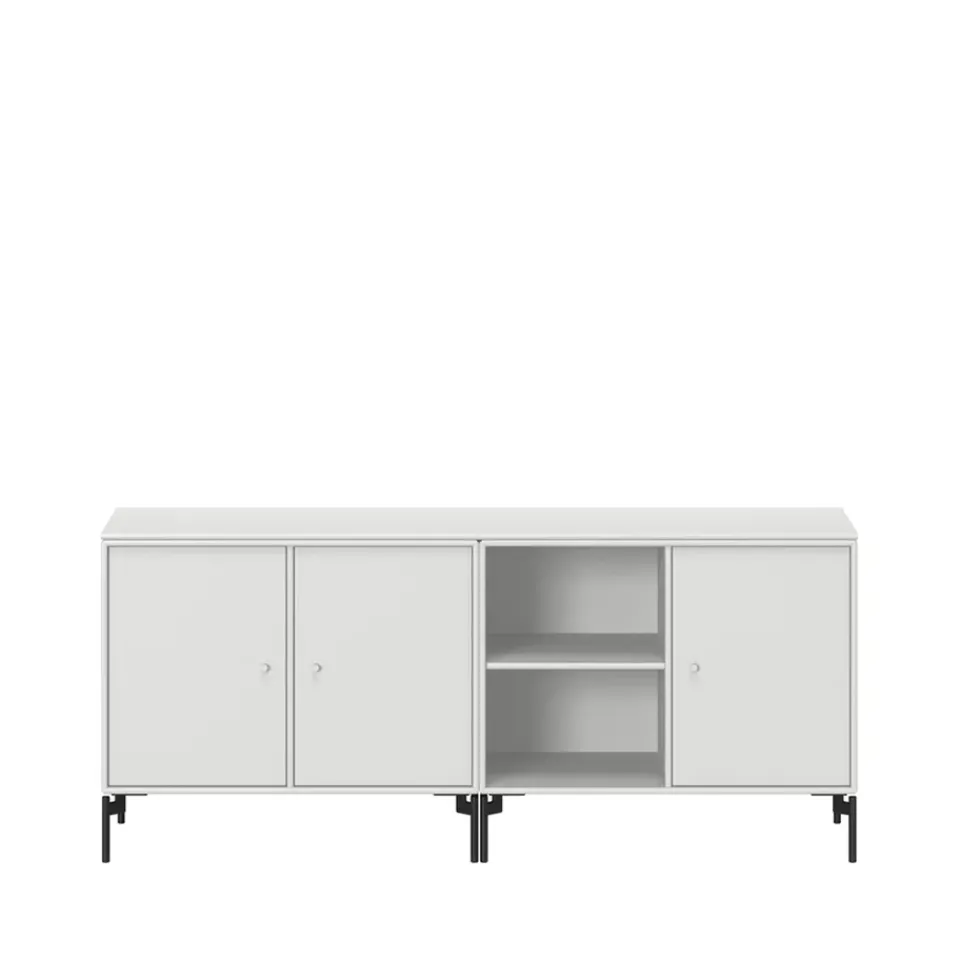 Online Montana Save side table, New 101, black lacquered leg White