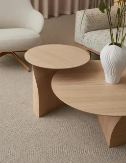 Best Swedese Savoa coffee table H40 cm, Oak oiled Beige