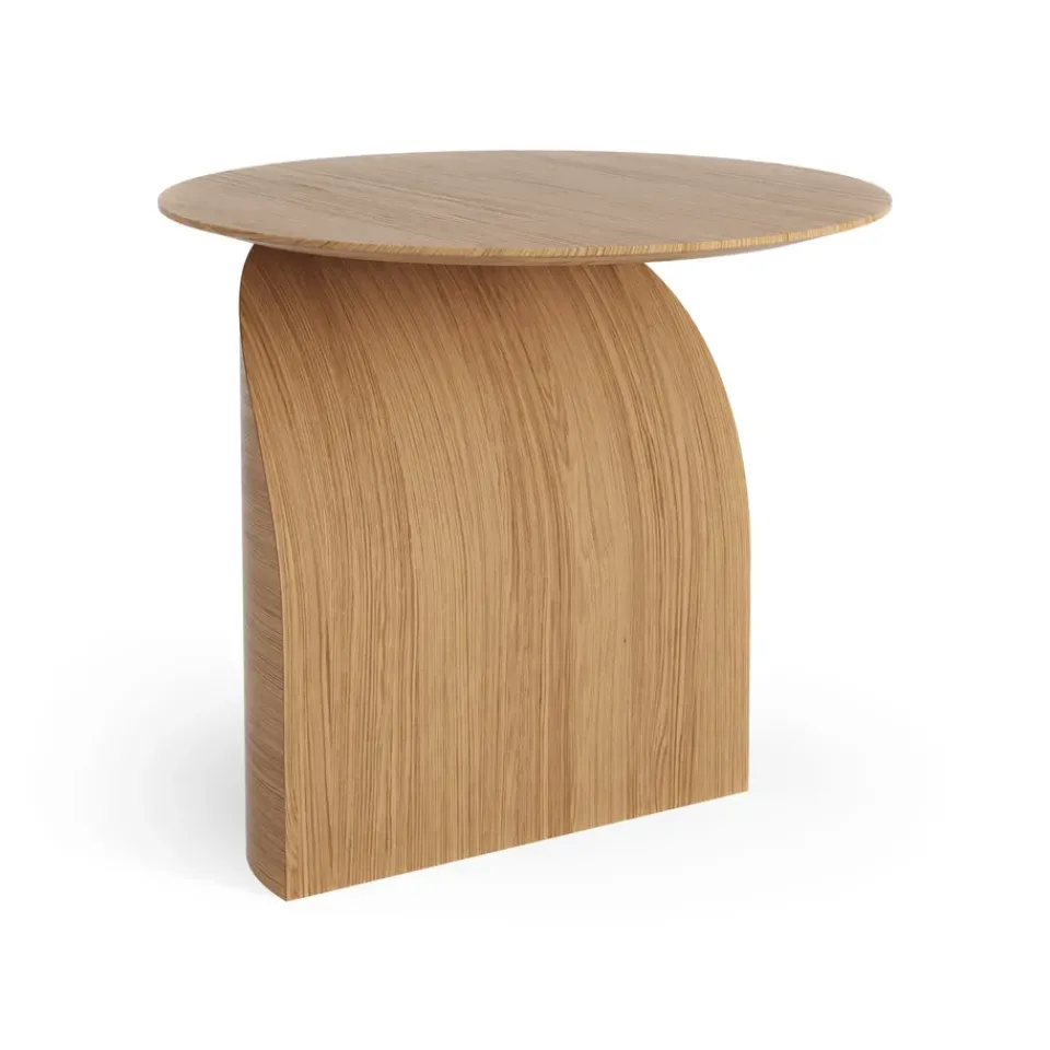 Side Tables^Swedese Savoa table H50 cm, Oak oiled Beige
