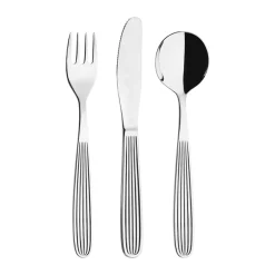 Dessert Cutlery^Iittala Scandia dessert fork, Stainless steel Silver-coloured
