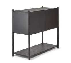 Discount Gejst Sceene bookcase C, oiled oak Black