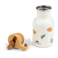 Online Done by deer Sea friends stainless steel bottle 35 cl, Beige