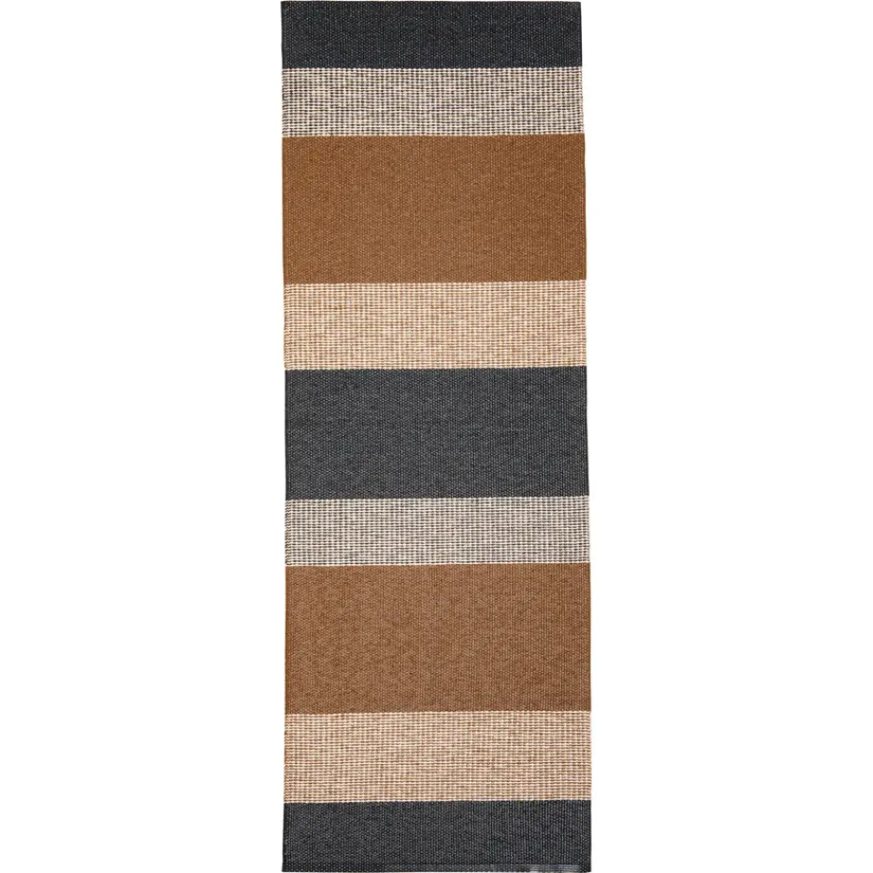 Outlet Brita Sweden Seasons rug cacao (brown-black), 70x200 cm BeigeBrownBlack