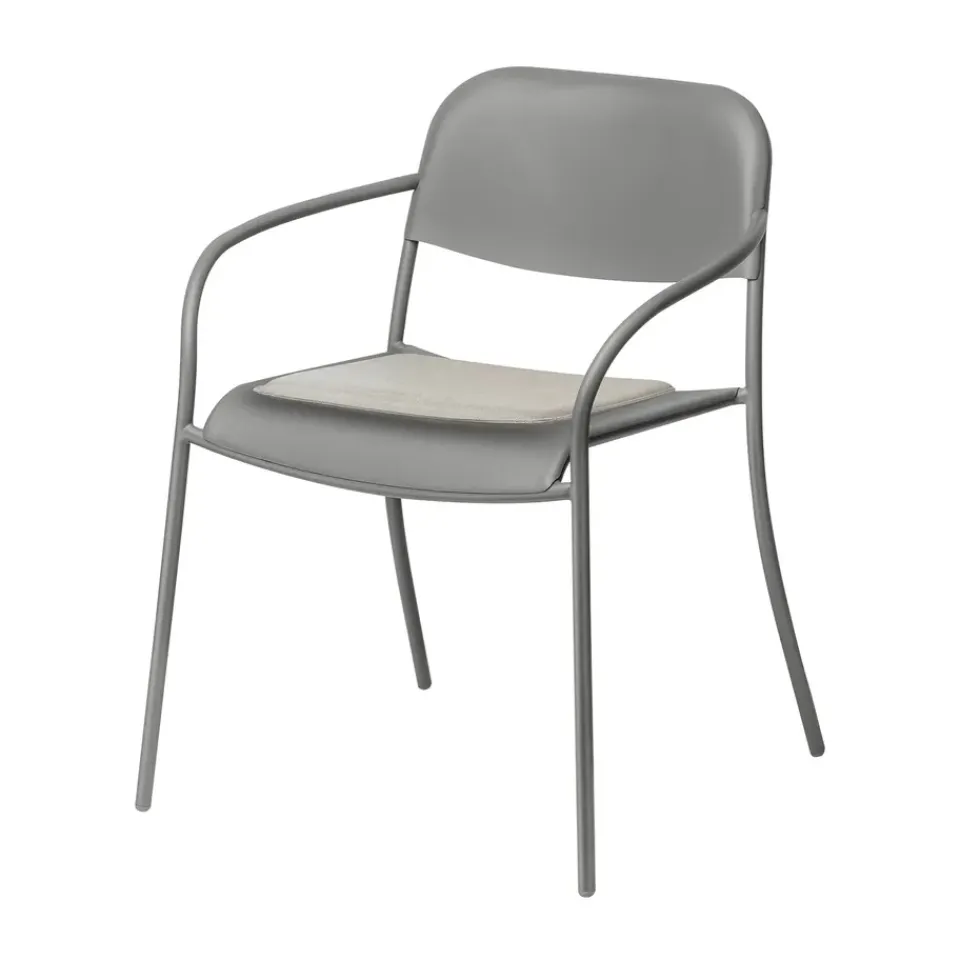 Seat Cushions & Pads^Blomus Seat pad to YUA chair and YUA lounge chair, Melange Grey