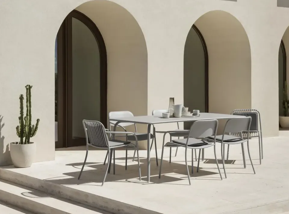 Seat Cushions & Pads^Blomus Seat pad to YUA chair and YUA lounge chair, Melange Grey