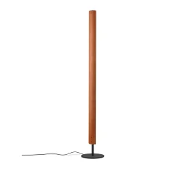 Reading Lamps|Floor Lamps^Flos Seki-han floor lamp 226 cm, Heat treated ash-black metal Brown