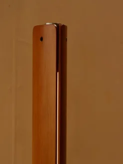 Reading Lamps|Floor Lamps^Flos Seki-han floor lamp 226 cm, Heat treated ash-black metal Brown