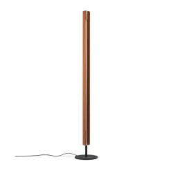 Reading Lamps|Floor Lamps^Flos Seki-han floor lamp 226 cm, Heat treated ash-black metal Brown