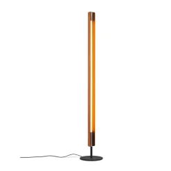 Reading Lamps|Floor Lamps^Flos Seki-han floor lamp 226 cm, Heat treated ash-black metal Brown