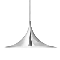 Sale GUBI Semi lamp Ø 47 cm, Chrome Silver-coloured
