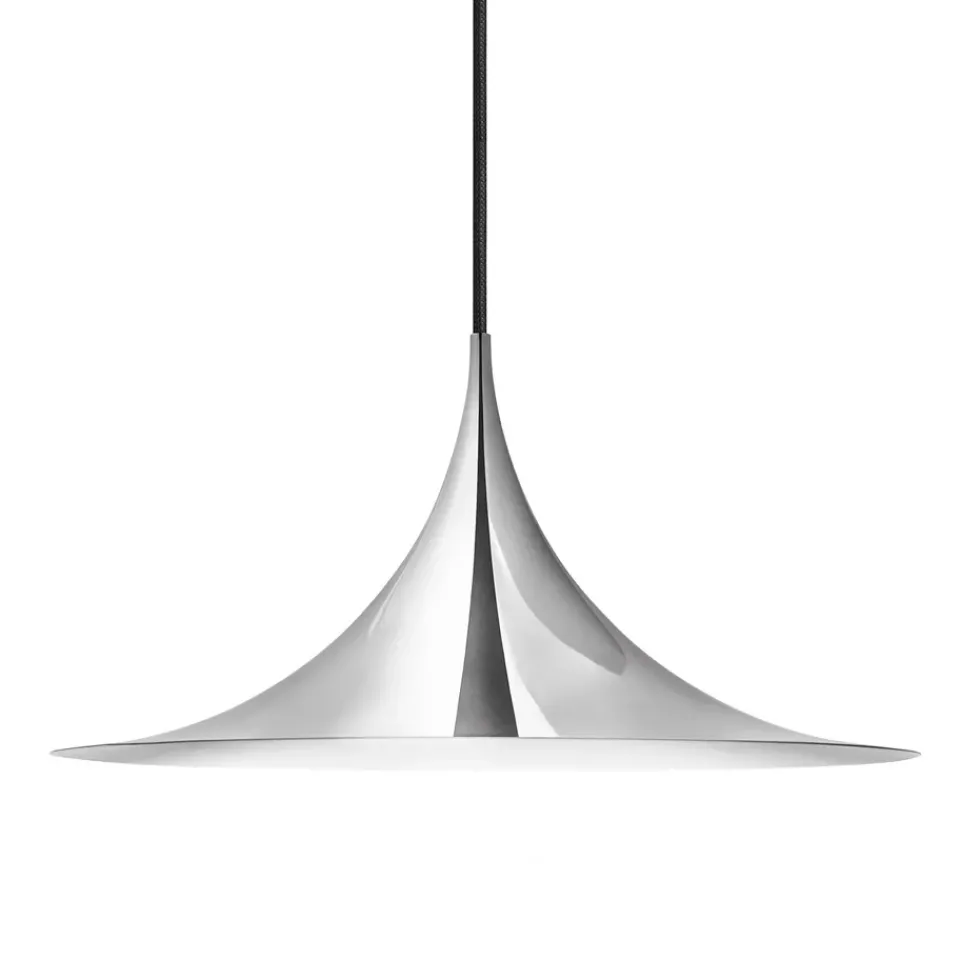 Sale GUBI Semi lamp Ø 47 cm, Chrome Silver-coloured