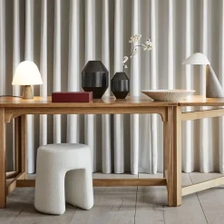 Sitting Poufs^Fredericia Furniture Sequoia ottoman, Hallingdal 110 Grey