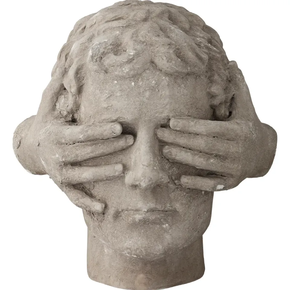 New Lene Bjerre Serafina head 30 cm, Monument Grey