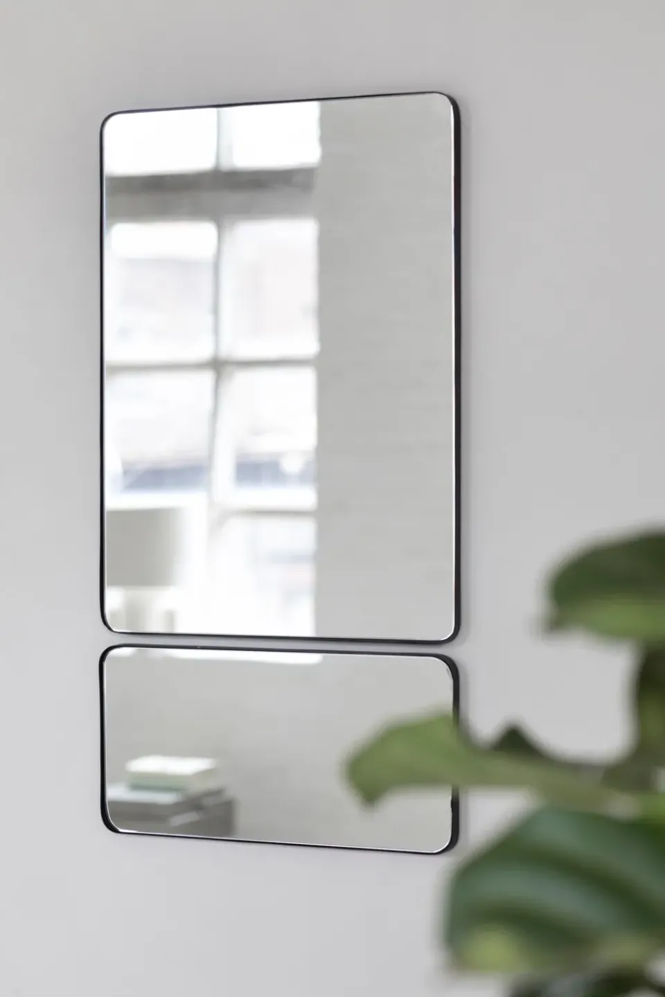 Best Serax mirror E 20x40 cm, Black