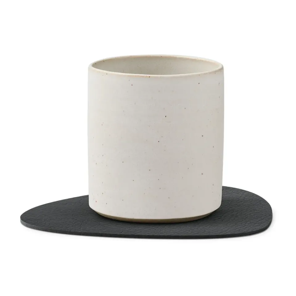 Coasters^LIND DNA Serene coaster curve 11x13 cm, Anthracite Black