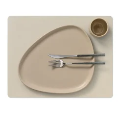 Sale LIND DNA Serene placemat square L 35x45 cm, Cream White