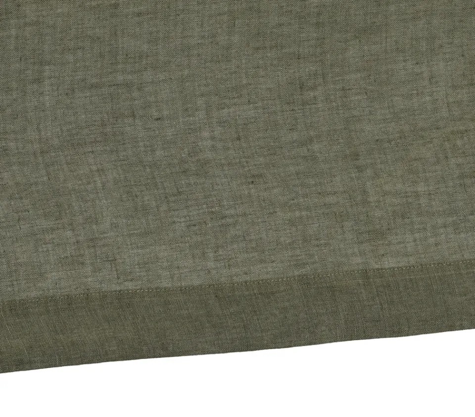 Online Scandi Living Serenity curtain with multiband 129x250 cm, Forest Green