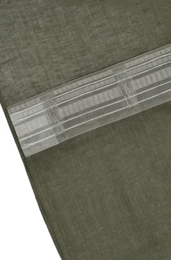 Online Scandi Living Serenity curtain with multiband 129x250 cm, Forest Green