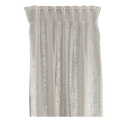 Curtains^Scandi Living Serenity curtain with multiband 129x250 cm, Greige BeigeGrey