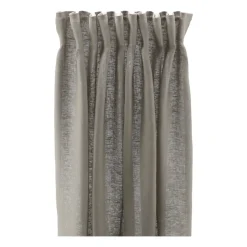 Curtains^Scandi Living Serenity curtain with multiband 129x250 cm, Sand Beige